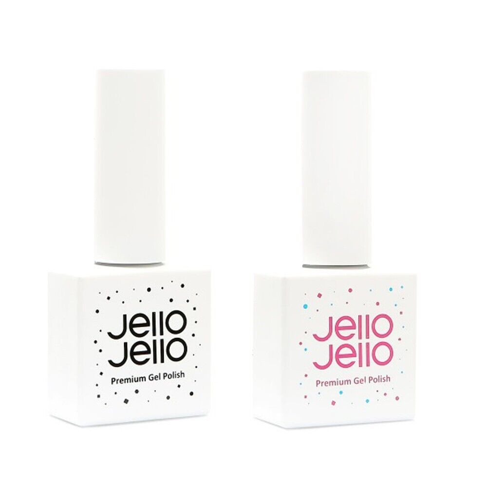 Jello Jello Glitter Gel Nail Polish 2 Color Set K-Beauty